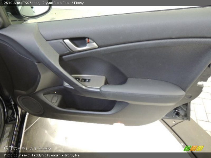 Crystal Black Pearl / Ebony 2010 Acura TSX Sedan