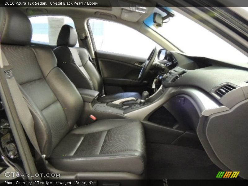 Crystal Black Pearl / Ebony 2010 Acura TSX Sedan