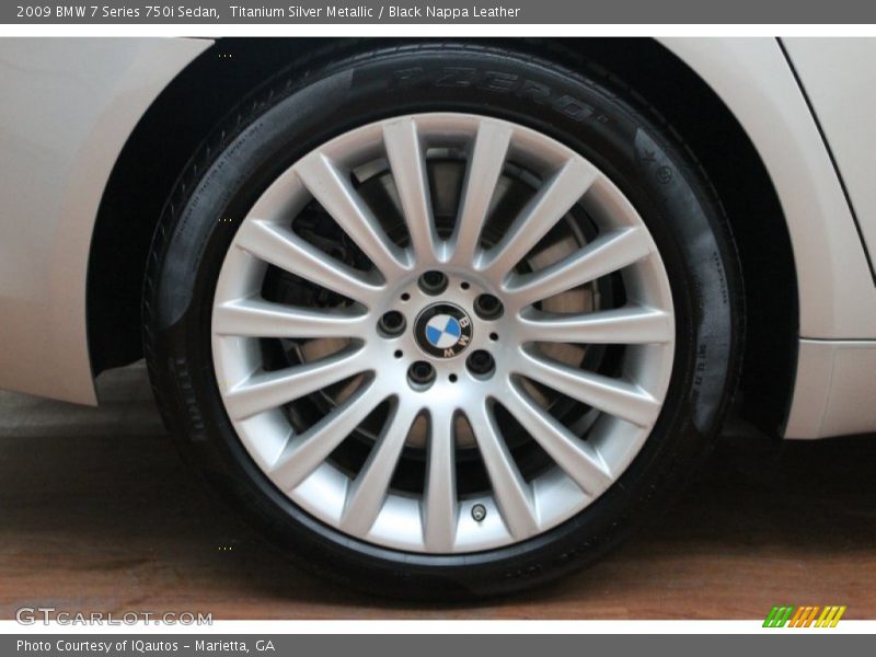  2009 7 Series 750i Sedan Wheel