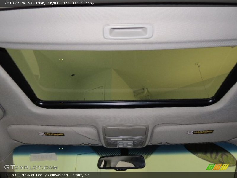 Crystal Black Pearl / Ebony 2010 Acura TSX Sedan