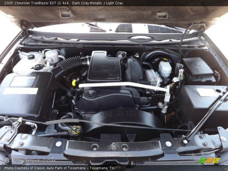 Dark Gray Metallic / Light Gray 2005 Chevrolet TrailBlazer EXT LS 4x4