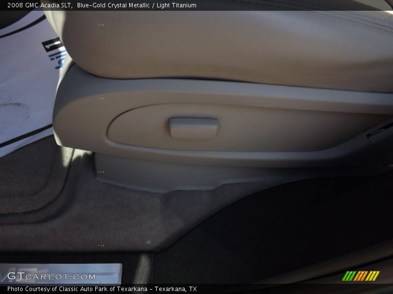 Blue-Gold Crystal Metallic / Light Titanium 2008 GMC Acadia SLT