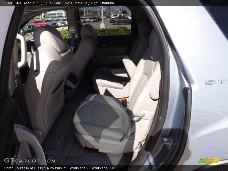 Blue-Gold Crystal Metallic / Light Titanium 2008 GMC Acadia SLT