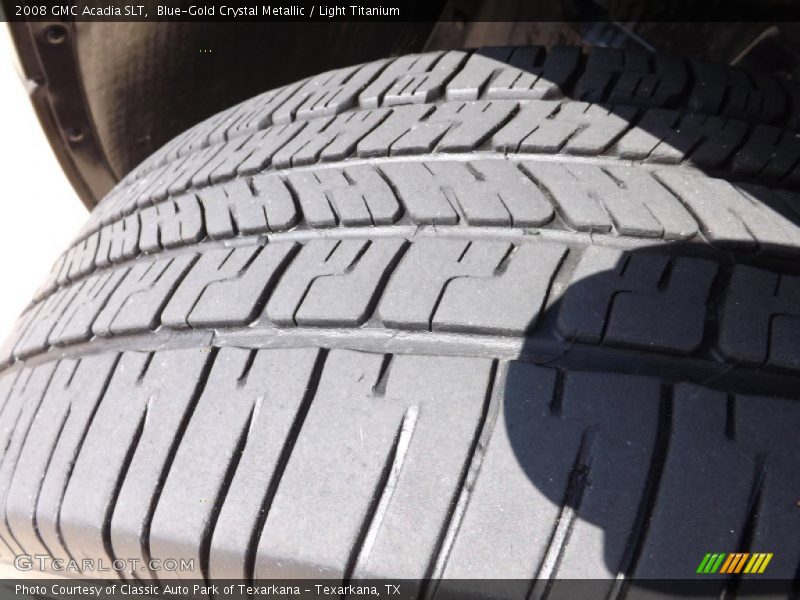 Blue-Gold Crystal Metallic / Light Titanium 2008 GMC Acadia SLT