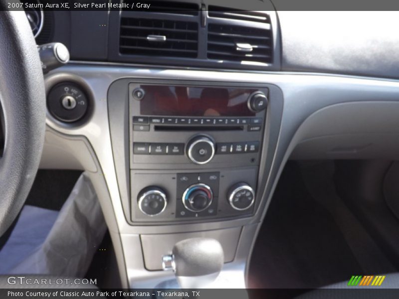 Silver Pearl Metallic / Gray 2007 Saturn Aura XE