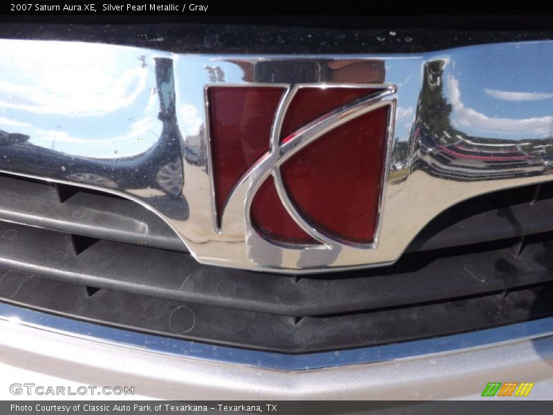 Silver Pearl Metallic / Gray 2007 Saturn Aura XE
