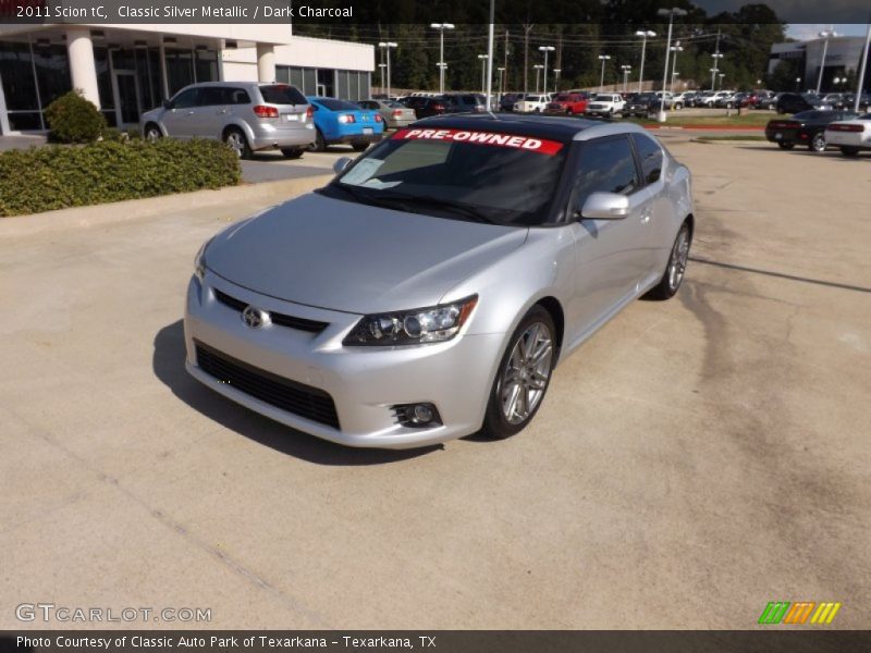 Classic Silver Metallic / Dark Charcoal 2011 Scion tC