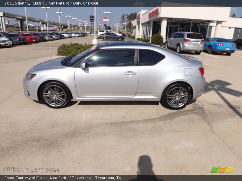 Classic Silver Metallic / Dark Charcoal 2011 Scion tC
