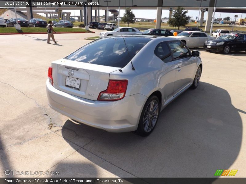 Classic Silver Metallic / Dark Charcoal 2011 Scion tC