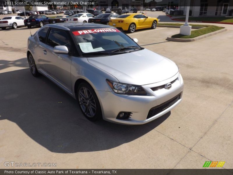 Classic Silver Metallic / Dark Charcoal 2011 Scion tC