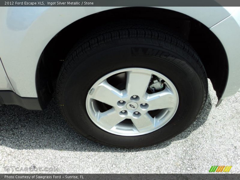 Ingot Silver Metallic / Stone 2012 Ford Escape XLS