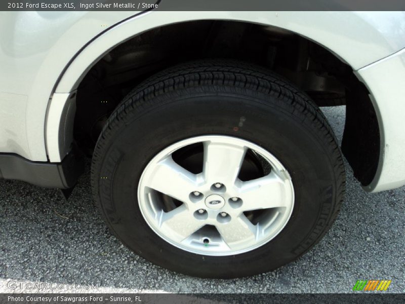 Ingot Silver Metallic / Stone 2012 Ford Escape XLS