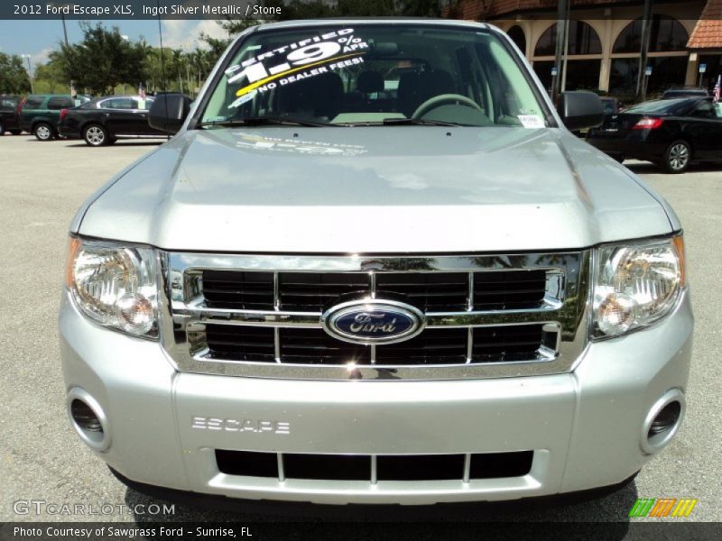 Ingot Silver Metallic / Stone 2012 Ford Escape XLS