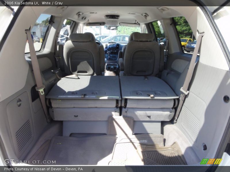 White / Gray 2006 Kia Sedona LX