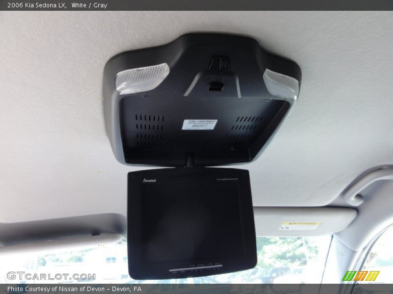 White / Gray 2006 Kia Sedona LX