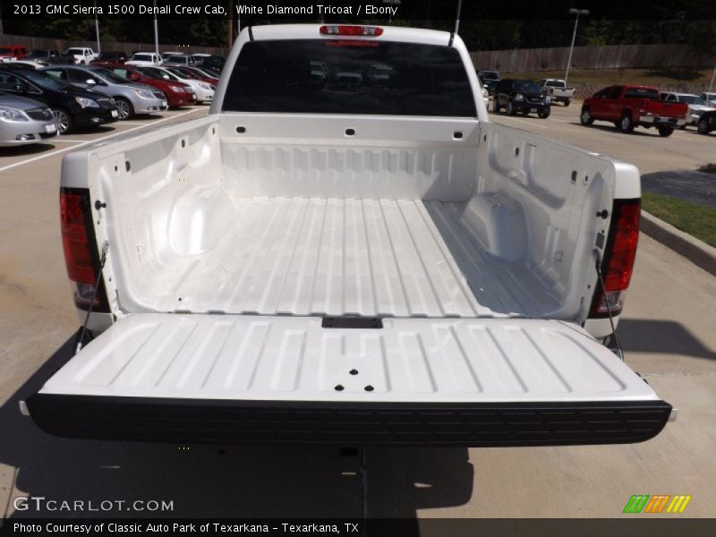 White Diamond Tricoat / Ebony 2013 GMC Sierra 1500 Denali Crew Cab