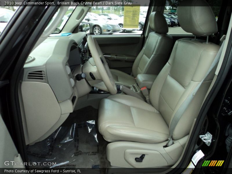  2010 Commander Sport Dark Slate Gray Interior