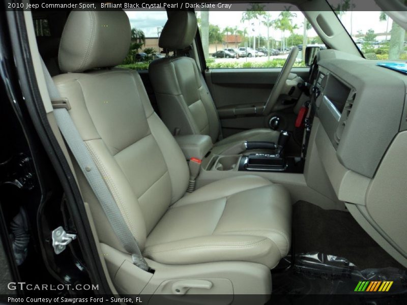  2010 Commander Sport Dark Slate Gray Interior