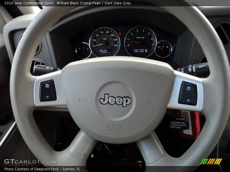  2010 Commander Sport Steering Wheel