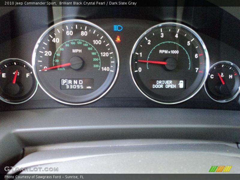  2010 Commander Sport Sport Gauges