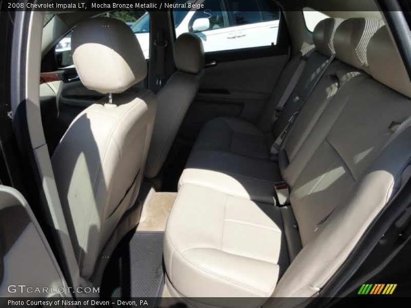 Mocha Bronze Metallic / Neutral Beige 2008 Chevrolet Impala LT