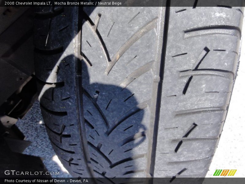 Mocha Bronze Metallic / Neutral Beige 2008 Chevrolet Impala LT