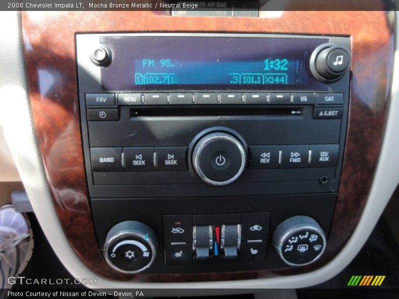 Mocha Bronze Metallic / Neutral Beige 2008 Chevrolet Impala LT
