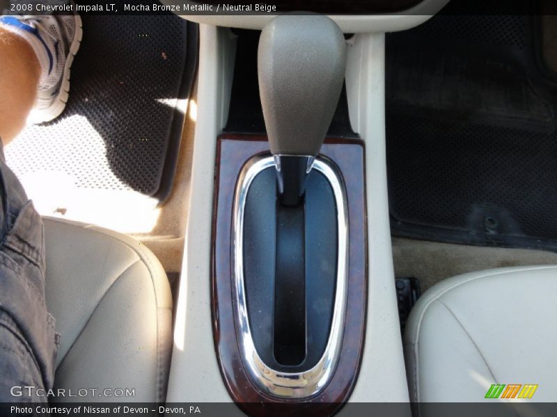 Mocha Bronze Metallic / Neutral Beige 2008 Chevrolet Impala LT