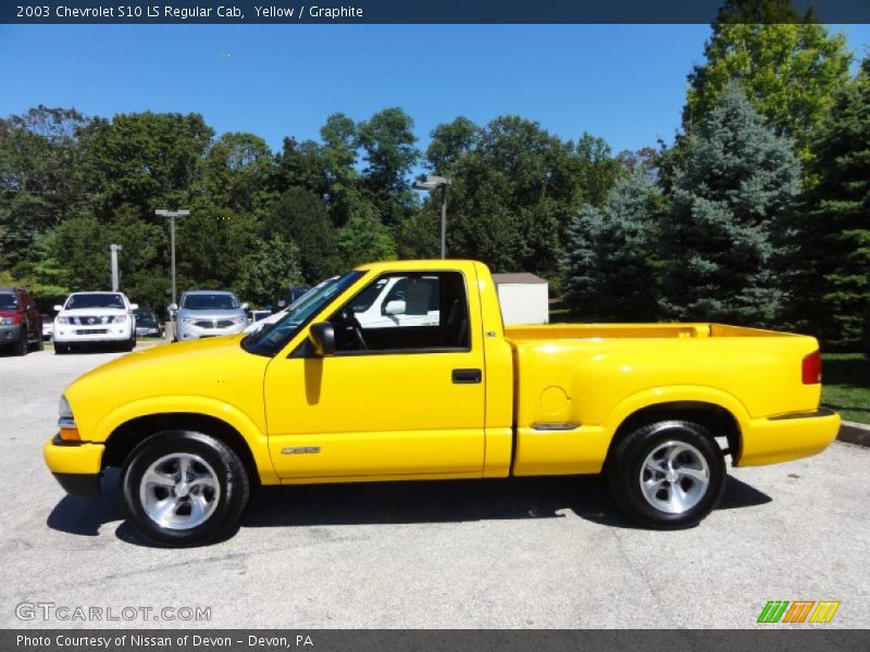  2003 S10 LS Regular Cab Yellow