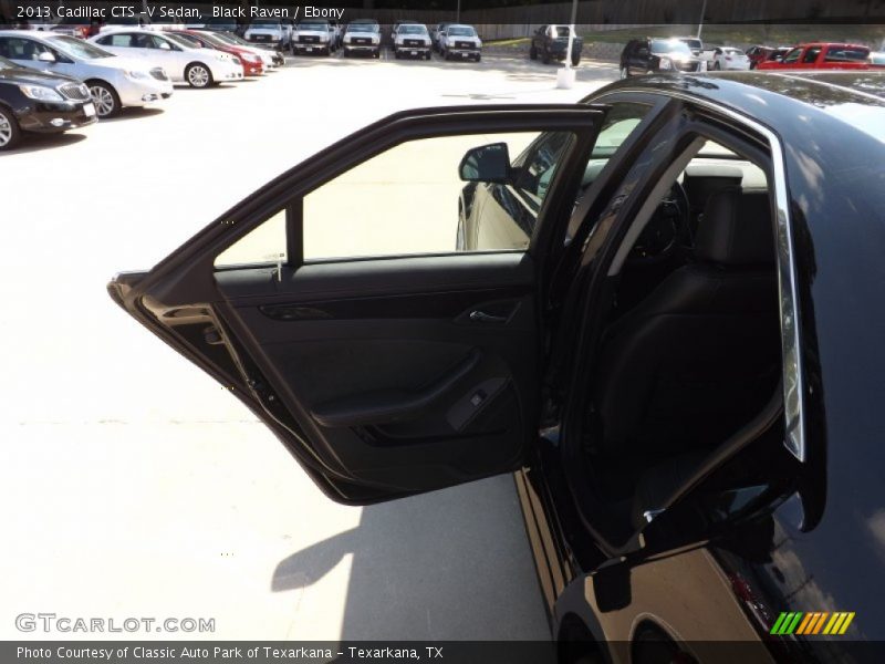 Black Raven / Ebony 2013 Cadillac CTS -V Sedan
