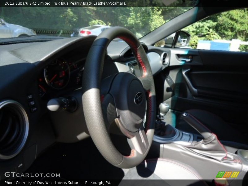 WR Blue Pearl / Black Leather/Alcantara 2013 Subaru BRZ Limited