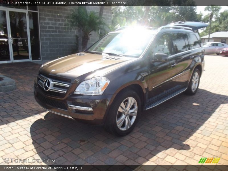 Dakota Brown Metallic / Cashmere 2012 Mercedes-Benz GL 450 4Matic