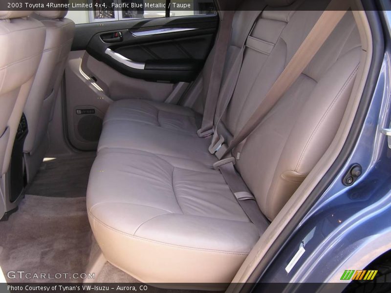 Pacific Blue Metallic / Taupe 2003 Toyota 4Runner Limited 4x4