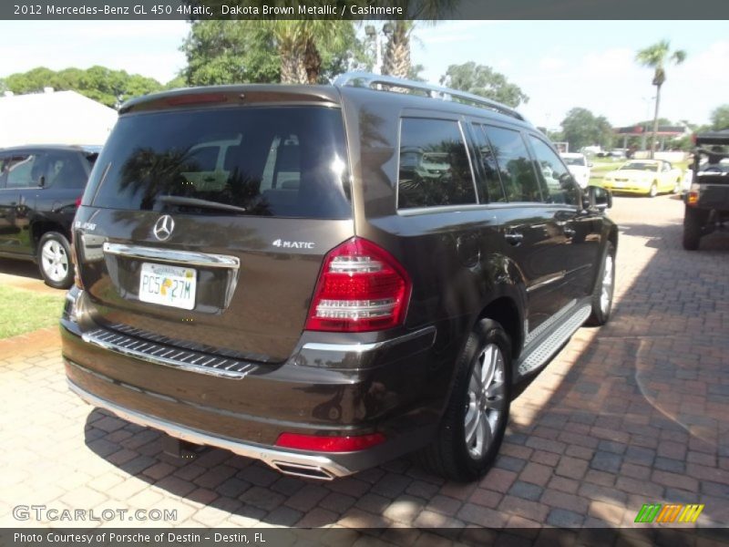 Dakota Brown Metallic / Cashmere 2012 Mercedes-Benz GL 450 4Matic