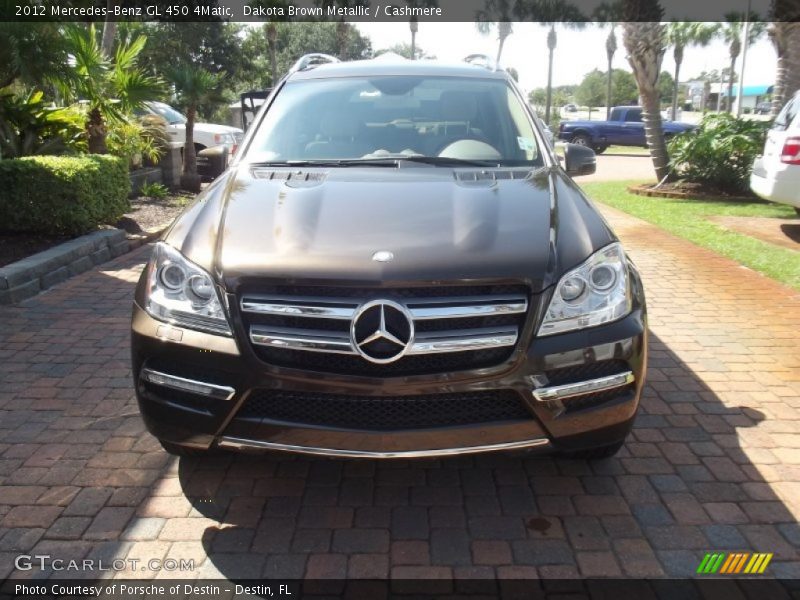 Dakota Brown Metallic / Cashmere 2012 Mercedes-Benz GL 450 4Matic