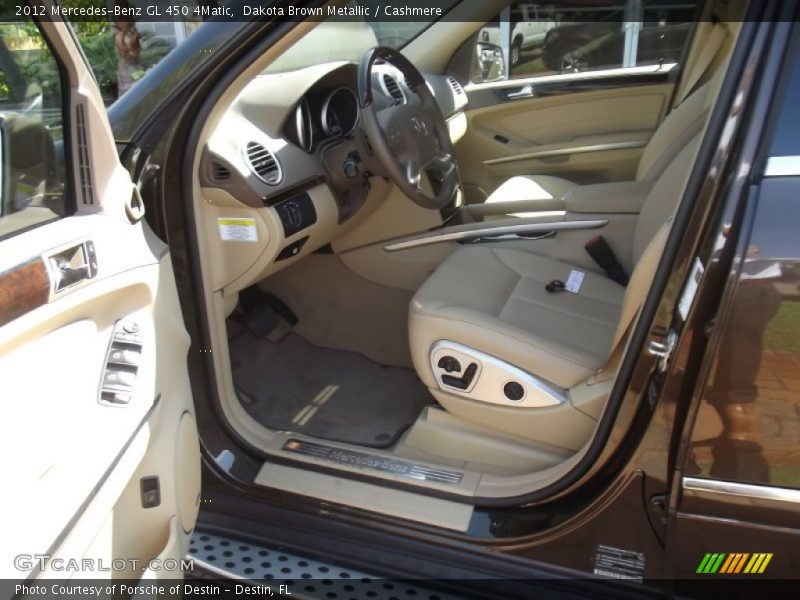 Dakota Brown Metallic / Cashmere 2012 Mercedes-Benz GL 450 4Matic