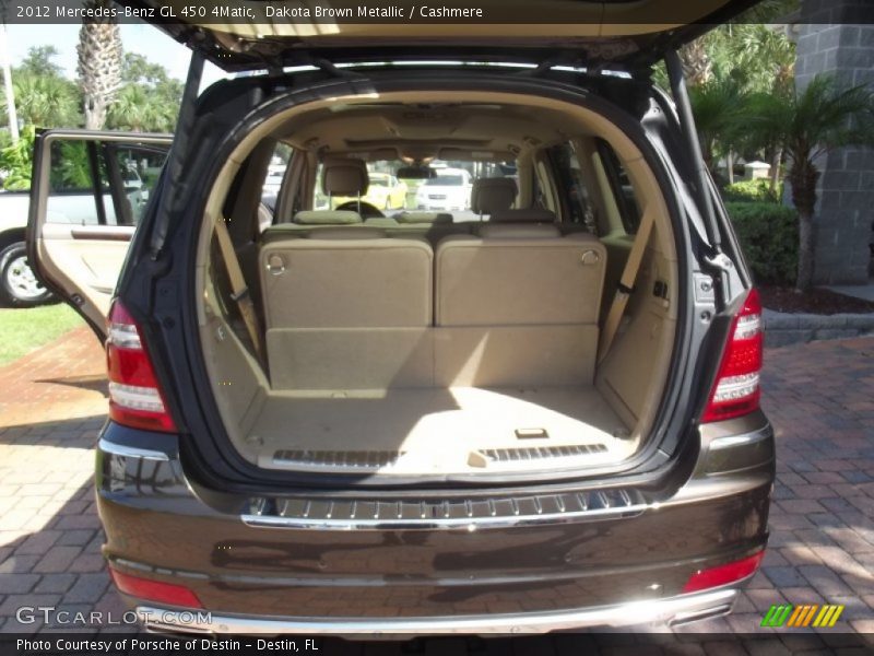 Dakota Brown Metallic / Cashmere 2012 Mercedes-Benz GL 450 4Matic