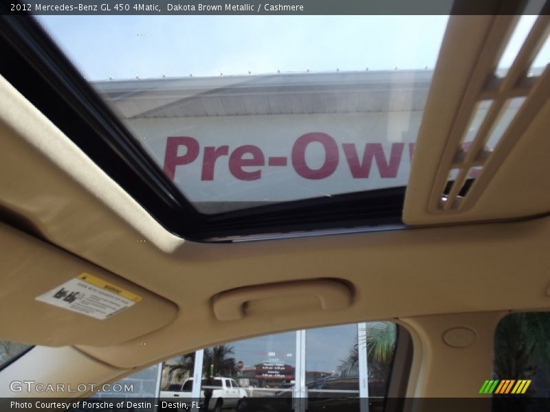 Dakota Brown Metallic / Cashmere 2012 Mercedes-Benz GL 450 4Matic