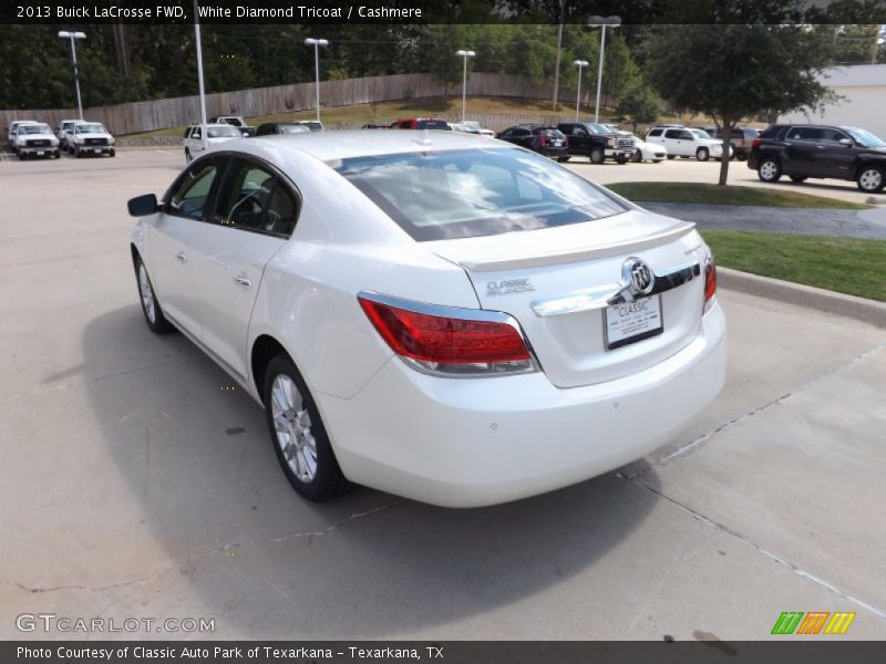 White Diamond Tricoat / Cashmere 2013 Buick LaCrosse FWD