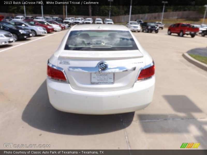 White Diamond Tricoat / Cashmere 2013 Buick LaCrosse FWD