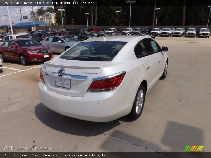 White Diamond Tricoat / Cashmere 2013 Buick LaCrosse FWD