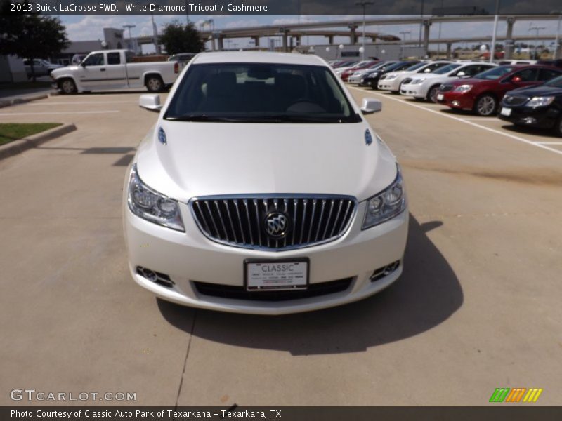 White Diamond Tricoat / Cashmere 2013 Buick LaCrosse FWD