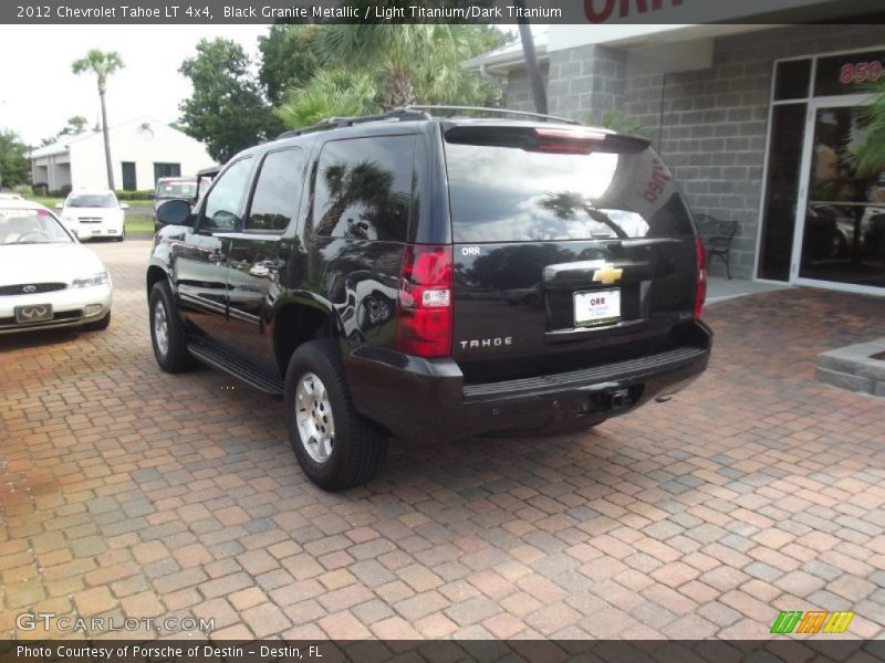 Black Granite Metallic / Light Titanium/Dark Titanium 2012 Chevrolet Tahoe LT 4x4