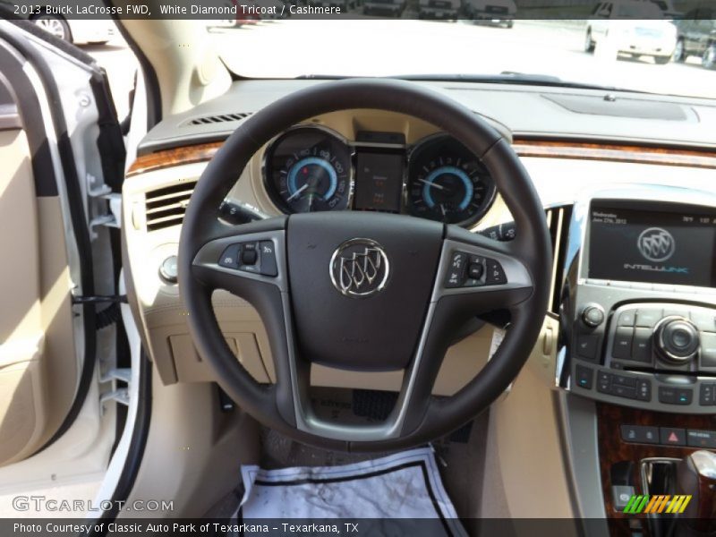 White Diamond Tricoat / Cashmere 2013 Buick LaCrosse FWD