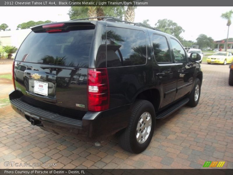 Black Granite Metallic / Light Titanium/Dark Titanium 2012 Chevrolet Tahoe LT 4x4