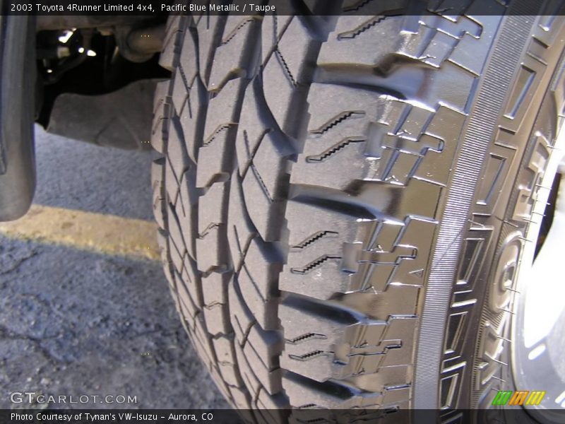 Pacific Blue Metallic / Taupe 2003 Toyota 4Runner Limited 4x4