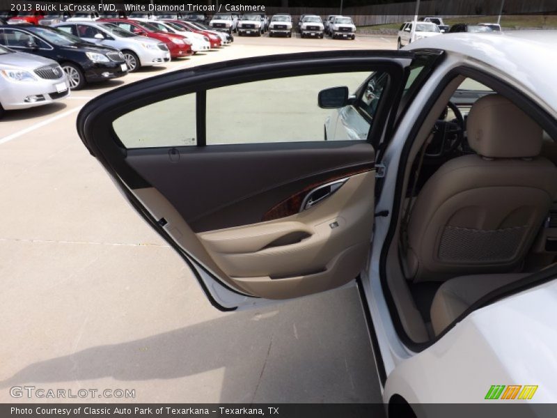 White Diamond Tricoat / Cashmere 2013 Buick LaCrosse FWD