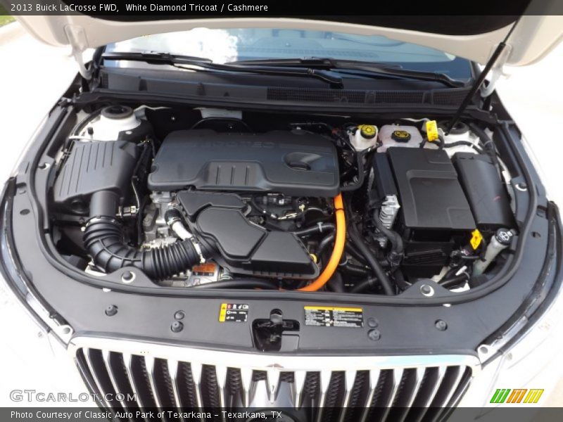  2013 LaCrosse FWD Engine - 2.4 Liter SIDI DOHC 16-Valve VVT 4 Cylinder Gasoline/eAssist Electric Motor