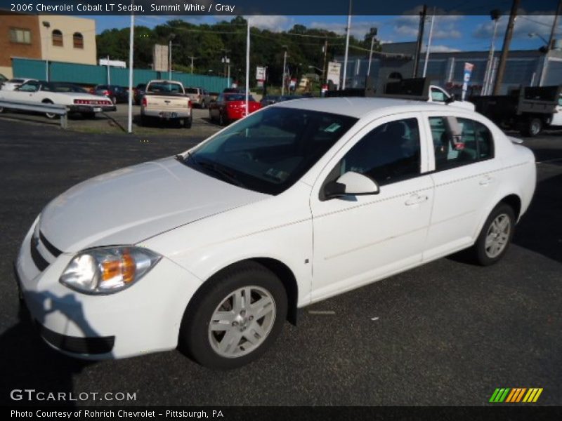 Summit White / Gray 2006 Chevrolet Cobalt LT Sedan
