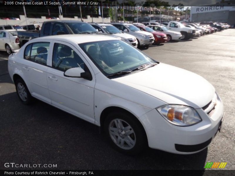 Summit White / Gray 2006 Chevrolet Cobalt LT Sedan